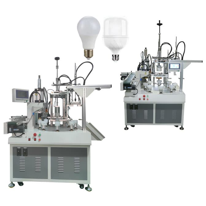 Automatic LED Bulb Assembly Machine, Bulb Production Machine Manufacturer, Automatic LED Bulb Production Line