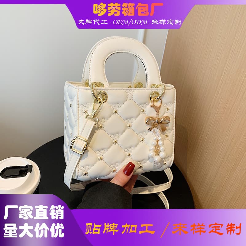 Trendy Niche Design Bag 2025 New Women's Bag Stylish Versatile Crossbody Handbag Lady Dior Bag