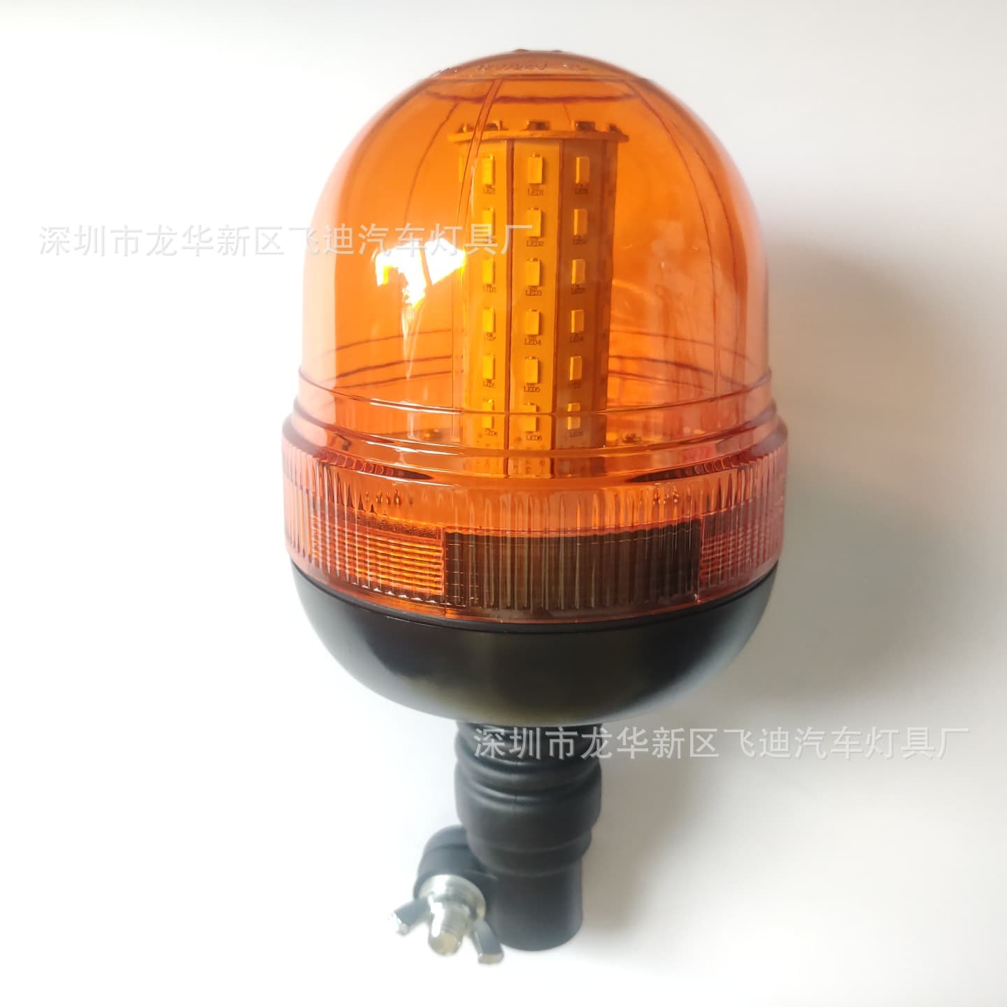 01076 12-24v 60SMD 5730 agricultural vehicle lighthouse forklift engineering vehicle construction vehicle flashing light