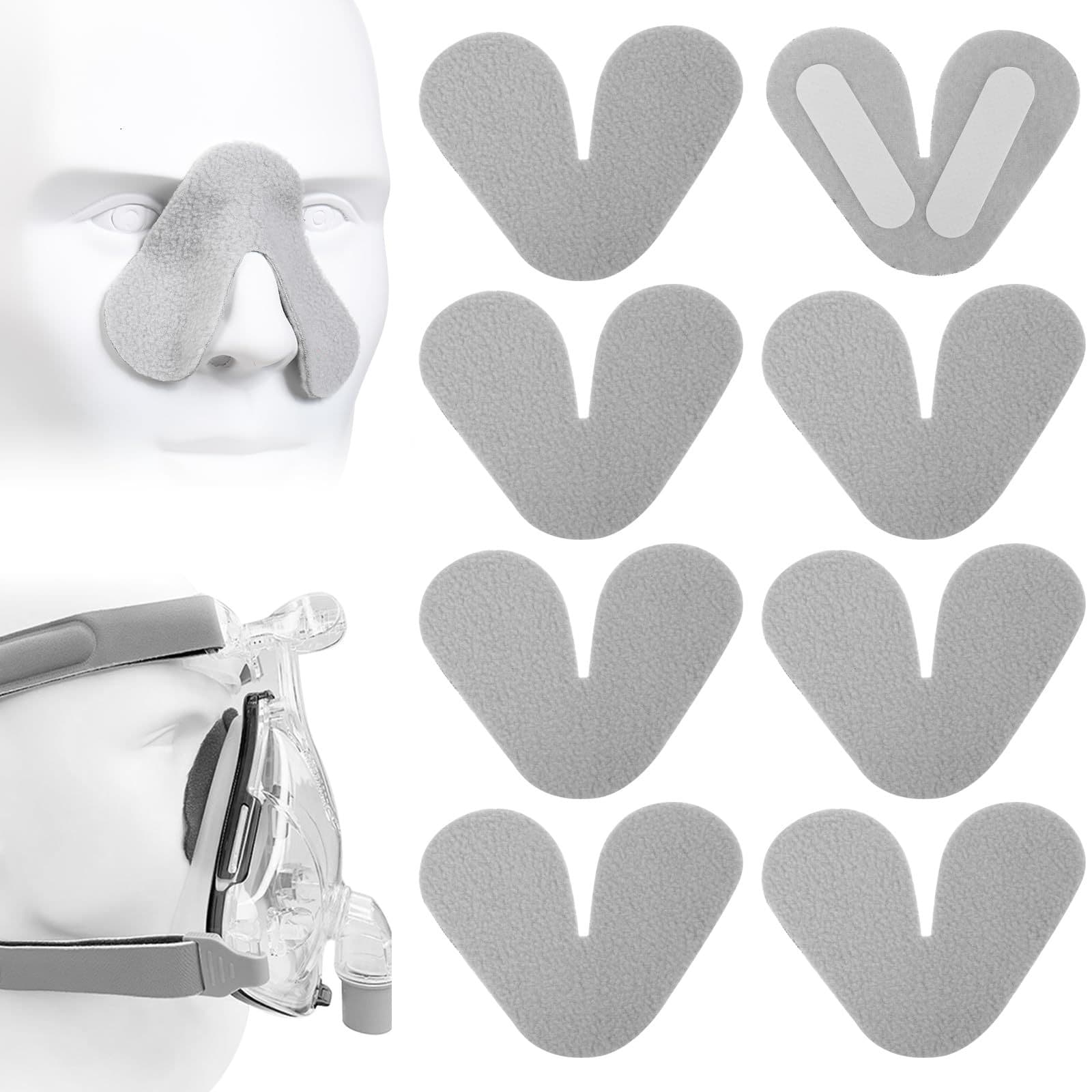 CPAP Mask Universal Nasal Cushion Bridge Anti-Pressure Pad Nose Mask Liner Soft Pad Nose Comfort Cushion