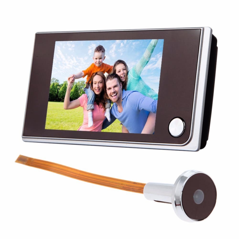 Carefully Selected New High-Definition 3.5inch Smart Video Doorbell, Smart Visual Doorbell 520Awifi Doorbell Cat Eye