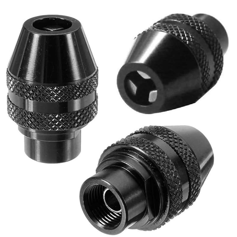 Cross-Border 0.3-3.2mm Electric Grinder Three-Jaw Drill Chuck Imperial Electric Grinder Three-Jaw Mini Drill Chuck Wholesale Accessories