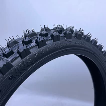 Xiaogaosai Apollo Off-Road Motorcycle Parts 90/100-14 Tire 70/100-17 Inner and Outer Tires Wear-Resistant