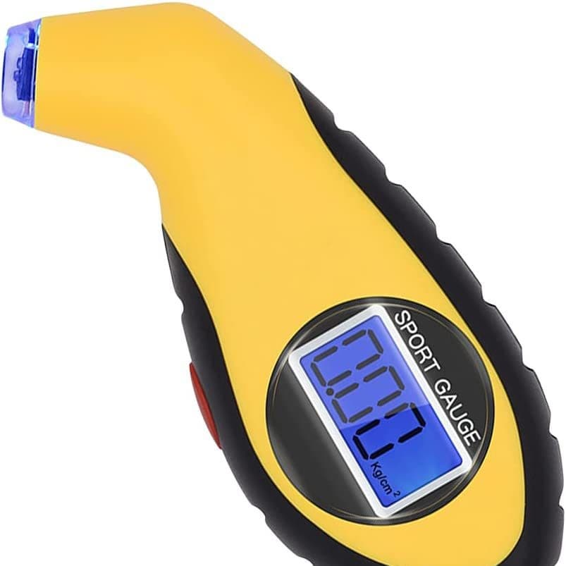 High-Precision Electronic Digital Tire Pressure Gauge with Display for Car Tires