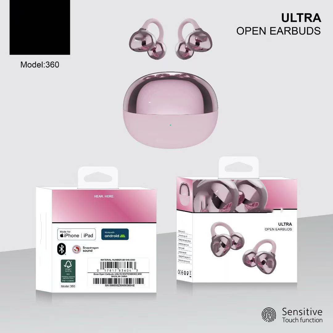 Cross-border new model360 ULTRA open Bluetooth headset without in-ear movement 360 bone conduction touch