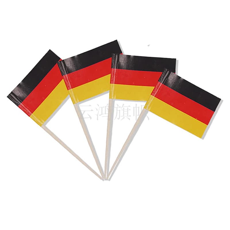 German flag toothpick flag German Oktoberfest toothpick flag German toothpick flag cross-border Amazon supply spot