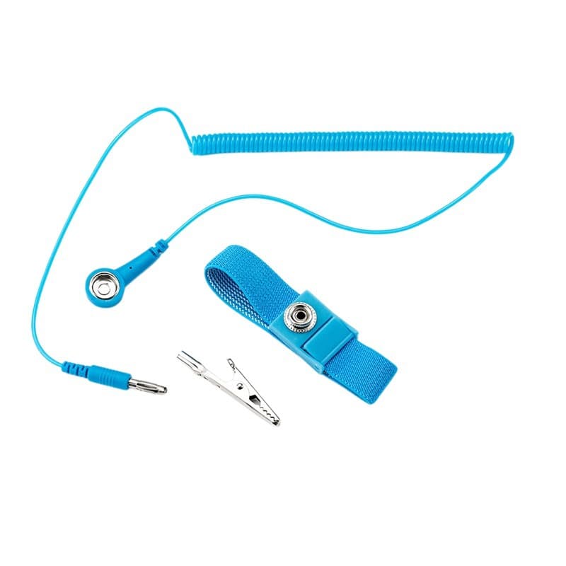 Anti-static wrist strap factory, wireless anti-static wristband, PVC grounding buckle for static control