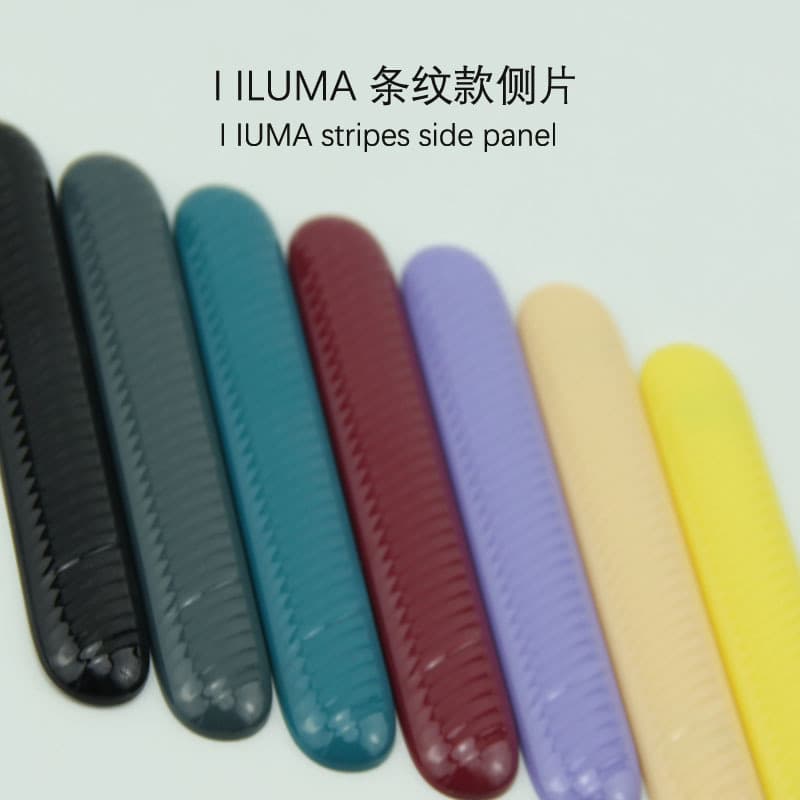 Side panel for heat-not-burn ILUM side cover, export model, protective faceplate for IQOS 6th and 7th generation devices