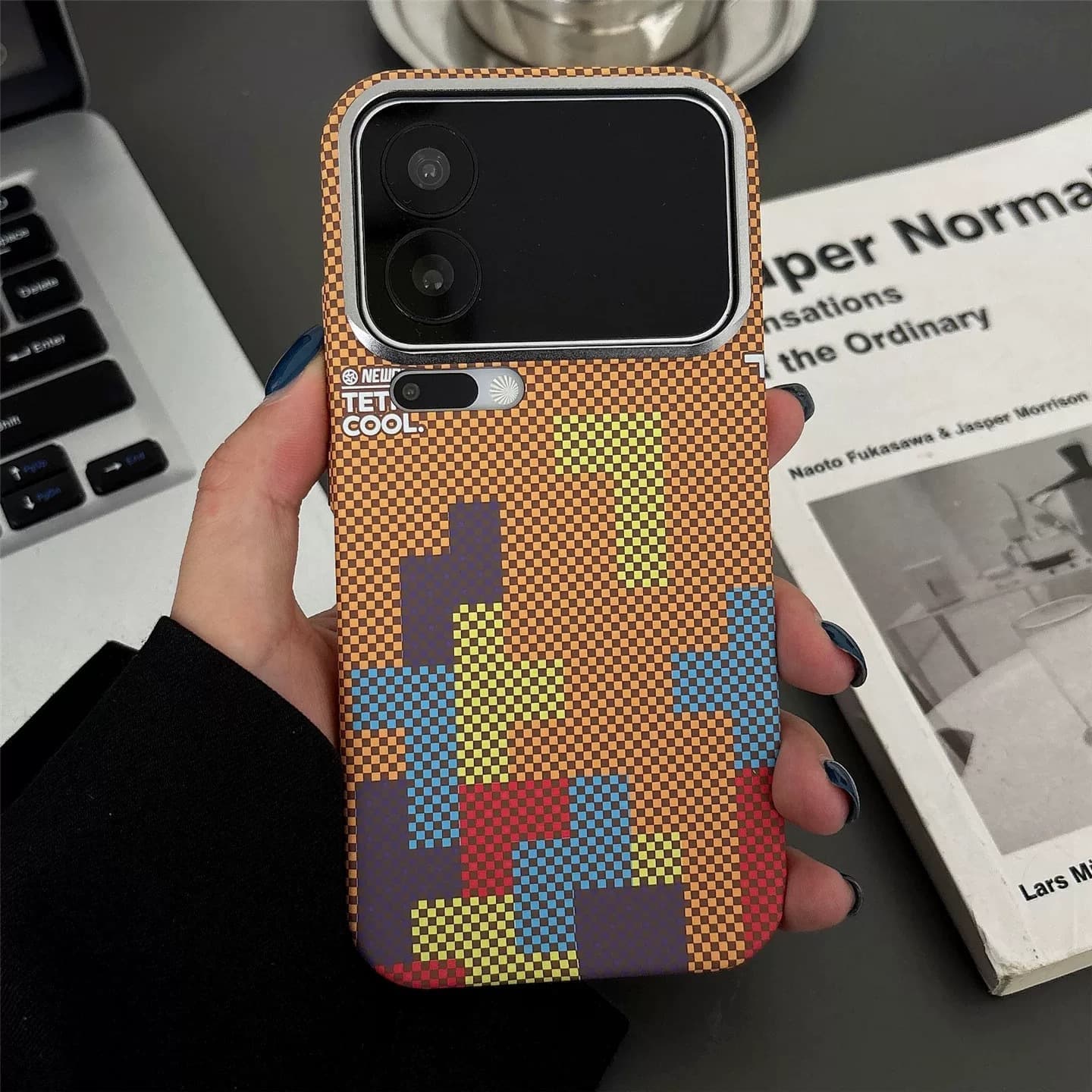 Xiaomi 17 Pro Max Kevlar Magnetic Phone Case Compatible with Xiaomi 15 Ultra, Skin-Feel Full Coverage Ultra-Thin Shockproof