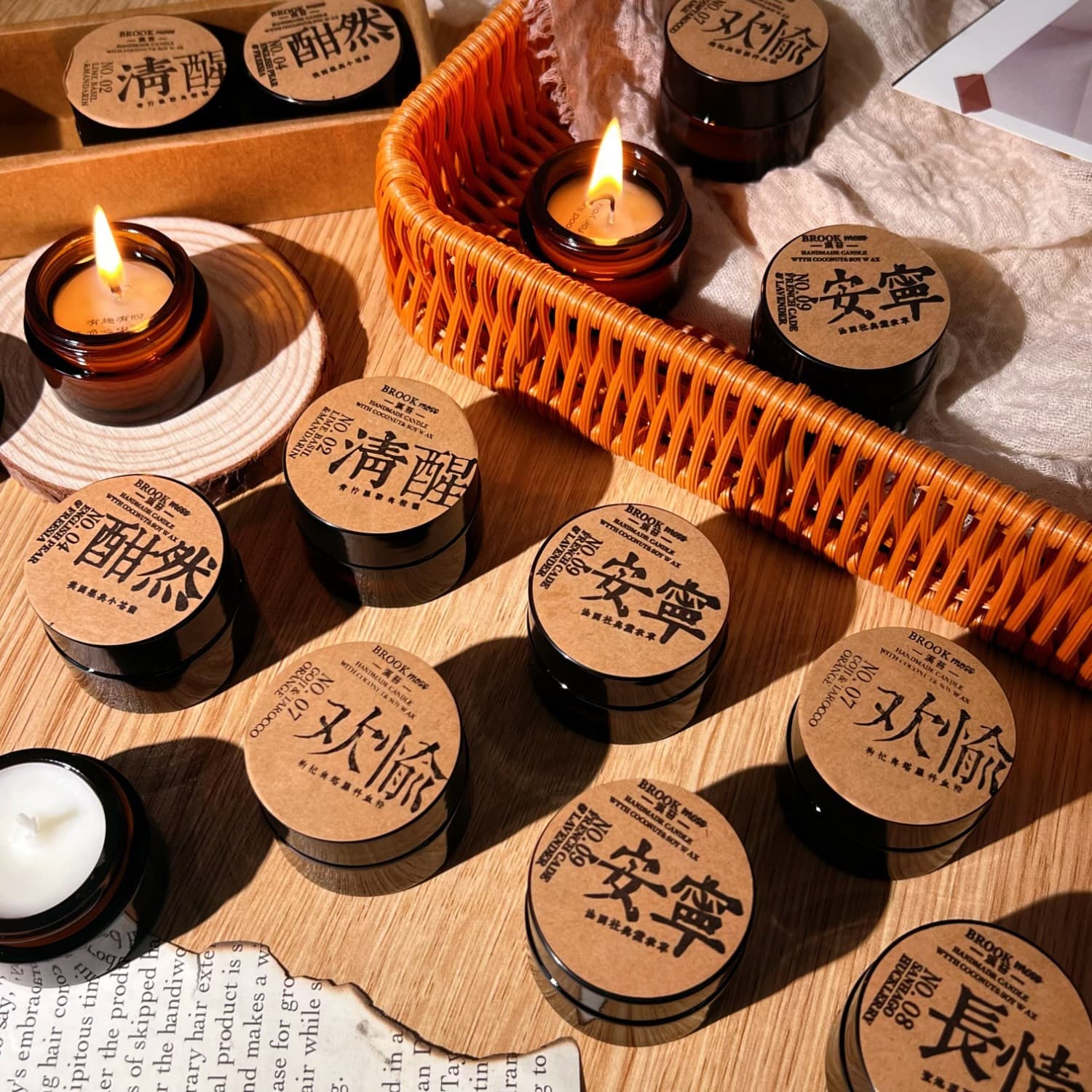 Good Medicine Aromatherapy Candle Gift Box Birthday Gift Niche Bedroom Girls Light Fragrance Souvenir Atmosphere Candle Holder Wholesale