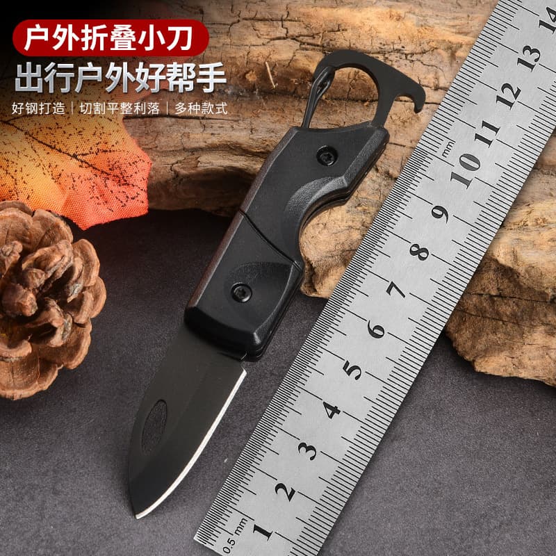 New Portable Folding Knife Key Knife Stainless Steel Folding Knife Multi-Functional Camping Knife Express Knife