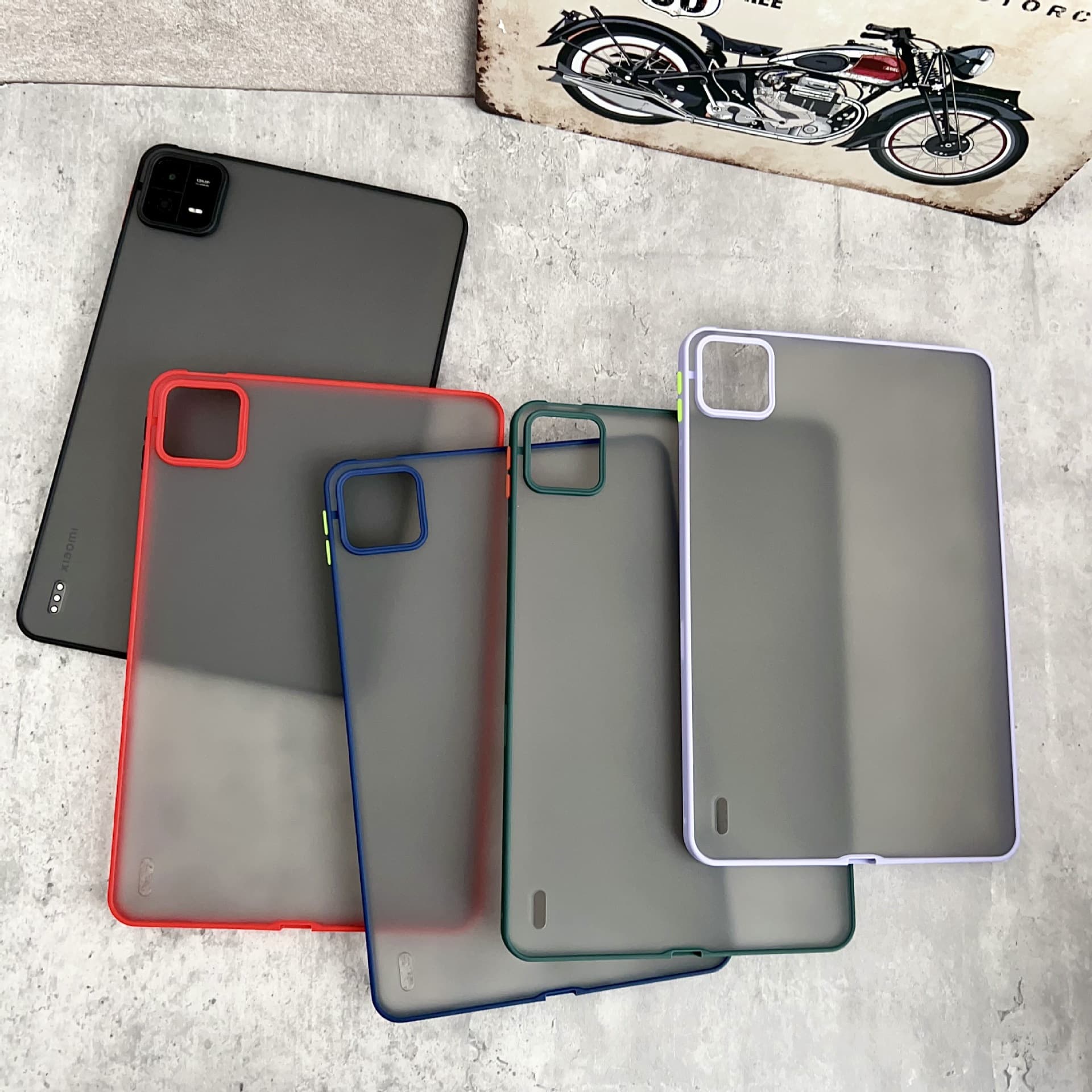 Suitable for Xiaomi tablet 7/6Pro skin-feel matte protective case with hard bottom Redmi PAD SE 8.7 Internet celebrity anti-fall case