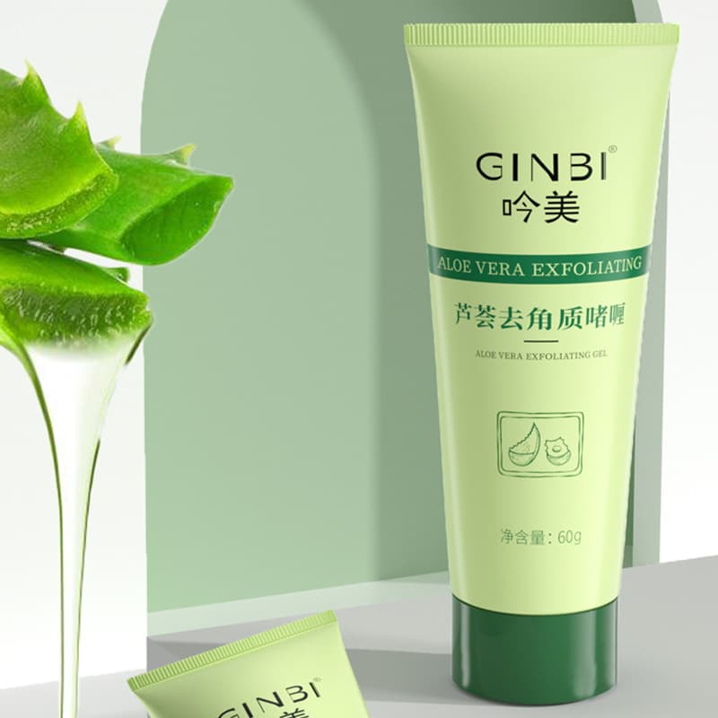 Yinmei Facial Scrub for Exfoliating Dead Skin, Deep Cleansing Mud, Refreshing Aloe Exfoliating Gel Wholesale