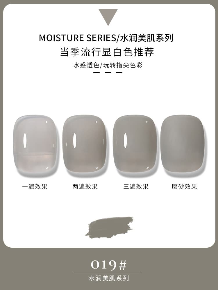 Baoshiman Gel Nail Polish 2025 New Jelly Transparent Nude Color Gel Nail Art Polish Wholesale