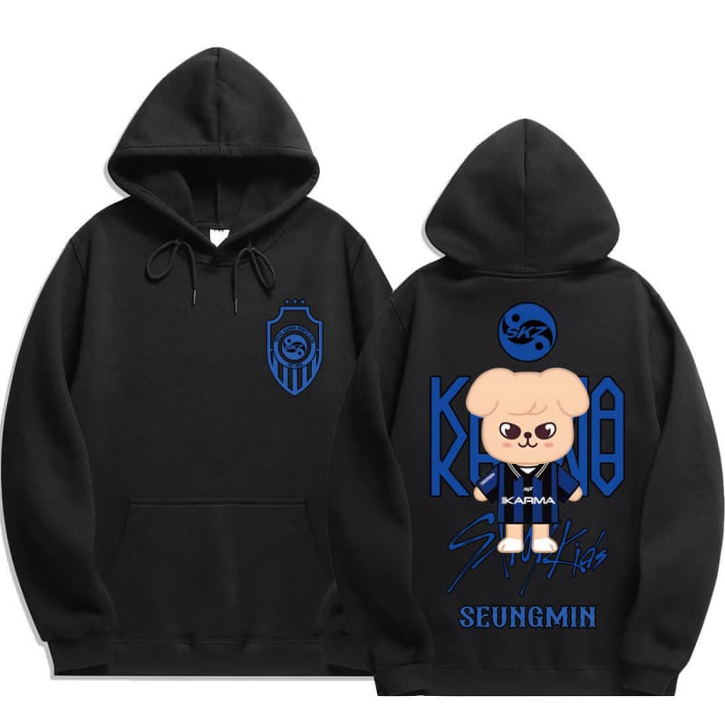 2025 Stray Kids SKZ Comeback Merchandise Set Ribbed Hem Hoodie Sweatshirt Top In Stock