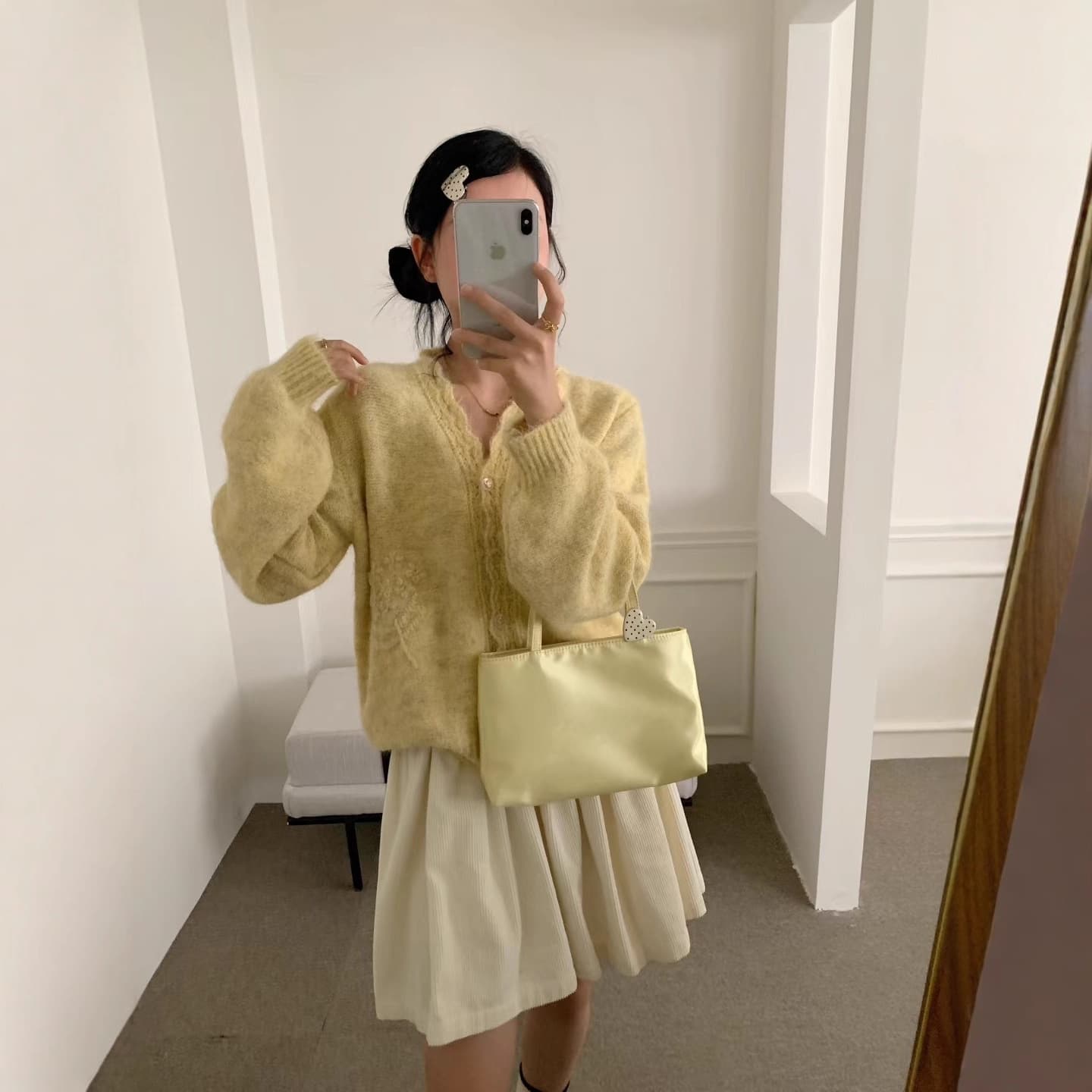 Korean Style Crochet Lazy Soft Waxy Sweater Jacket for Women 2025 Autumn Winter New Loose Slimming Knitted Cardigan Top