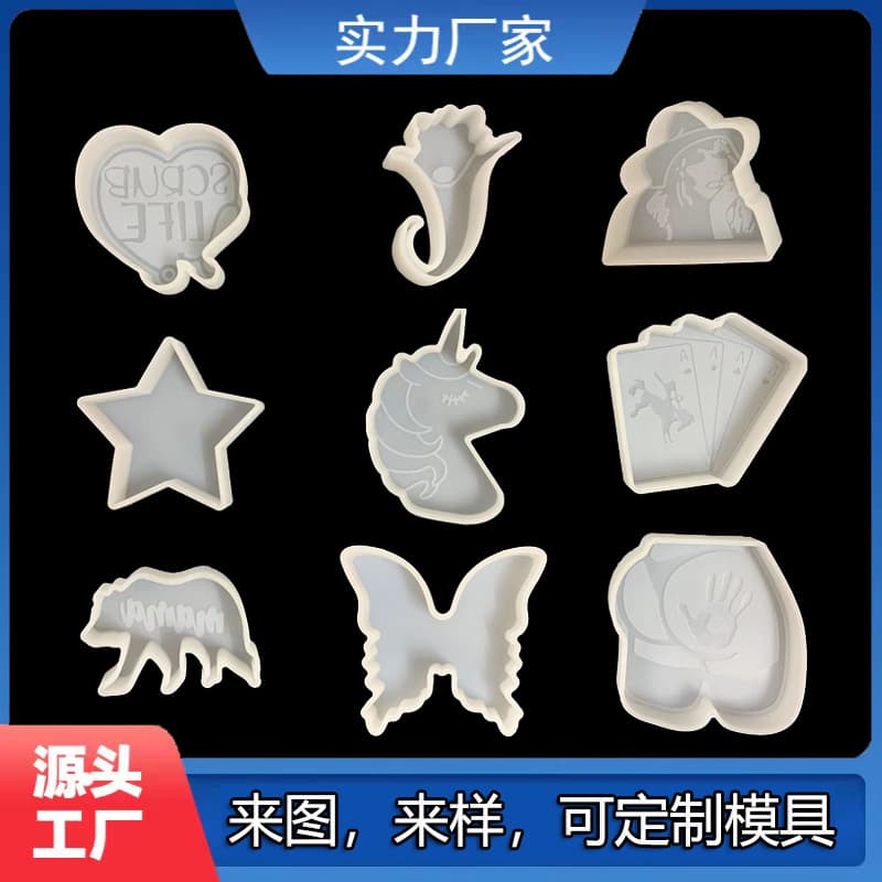 Butterfly Aromatherapy Candle Gypsum Soap Mold Candle Resin Mold Squishy Konjac Cotton Silicone Mold