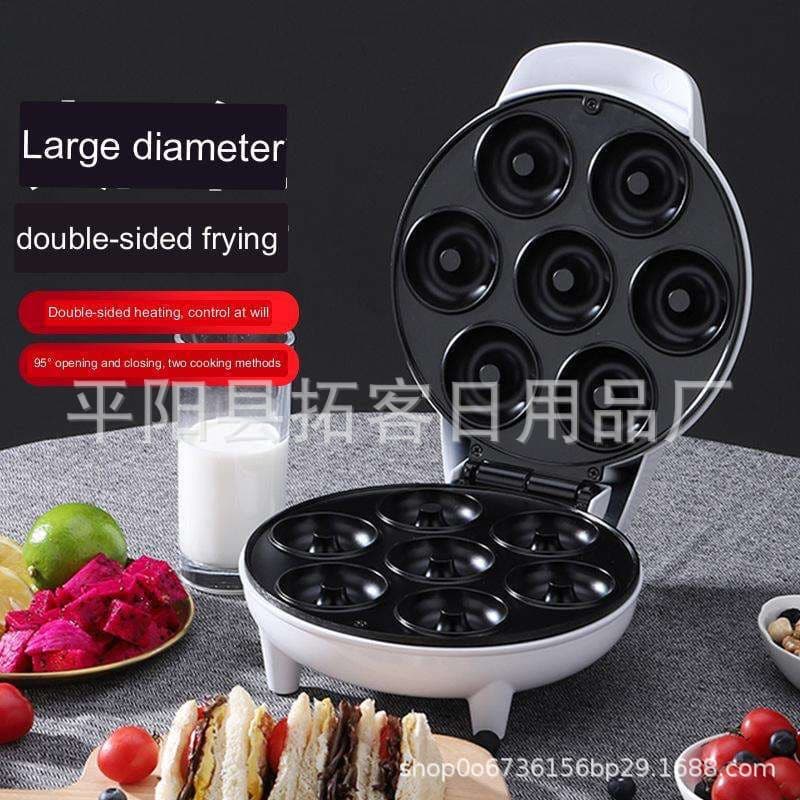 Cross Border Seven Hole Donut Machine Doughnut Maker Donut Breakfast Machine Round Cake Machine Cake Machine Pancake Machine