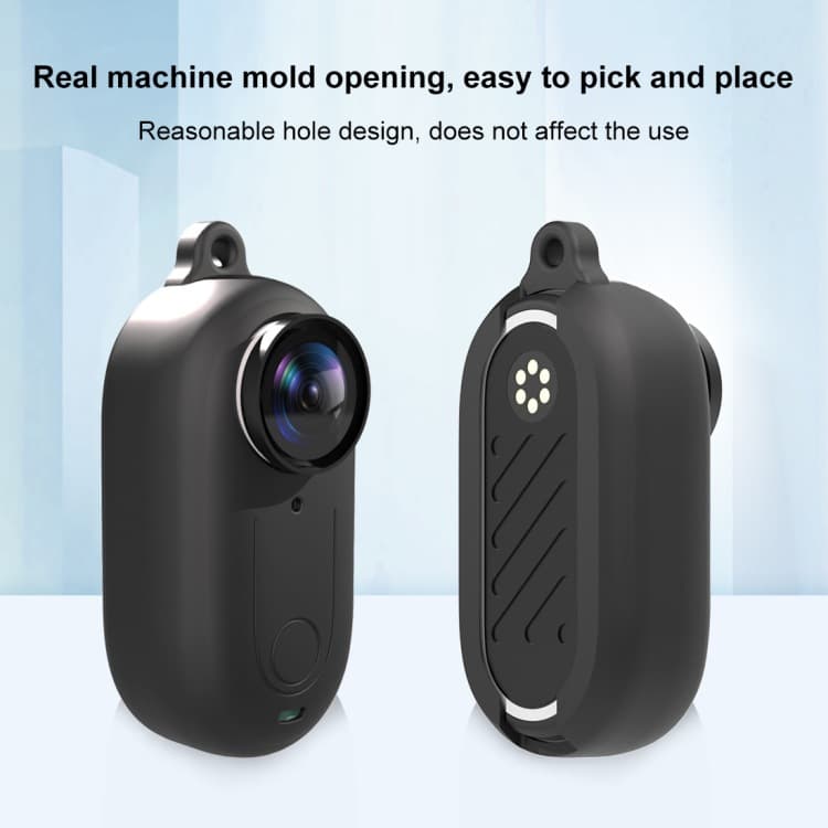 PULUZ Silicone Protective Case for Insta360 GO3 Thumb Camera, Sports Camera Protective Accessory