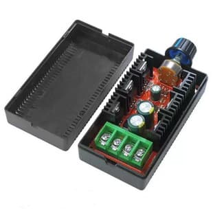 9-50V Motor Speed Controller 2000W with Enclosure 40A DC Brushed Motor Speed Controller Dimming Temperature Control Module