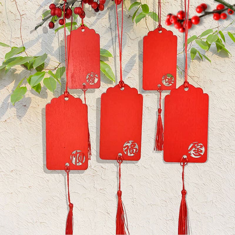 Wholesale handwritten wooden wishing plaques, prayer plaques, temple prayer plaques, peace plaques, blessing decorations.