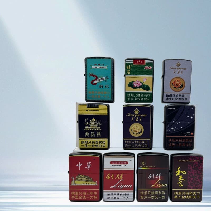 Special offer: various kerosene lighters, color print, baked paint, plain, advertising gift box, oil machine accessories, factory direct sales