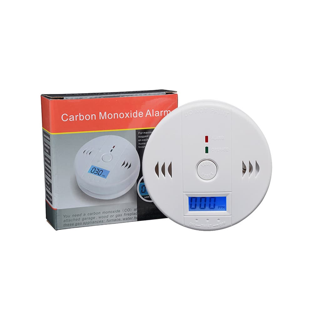 Carbon Monoxide Alarm - Coal Briquette and Gas Detection CO Probe Sensor