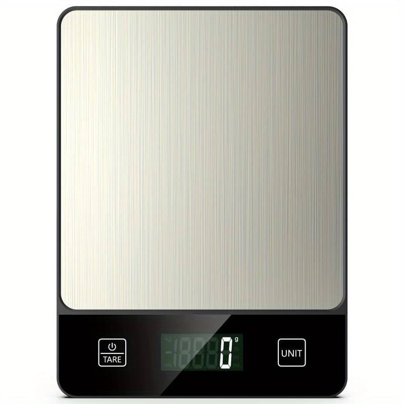 Cross-border Kitchen Scale Small Household Gram Scale Baking Food Scale Kitchen Electronic Scale Wholesale Stainless Steel Kitchen Scale