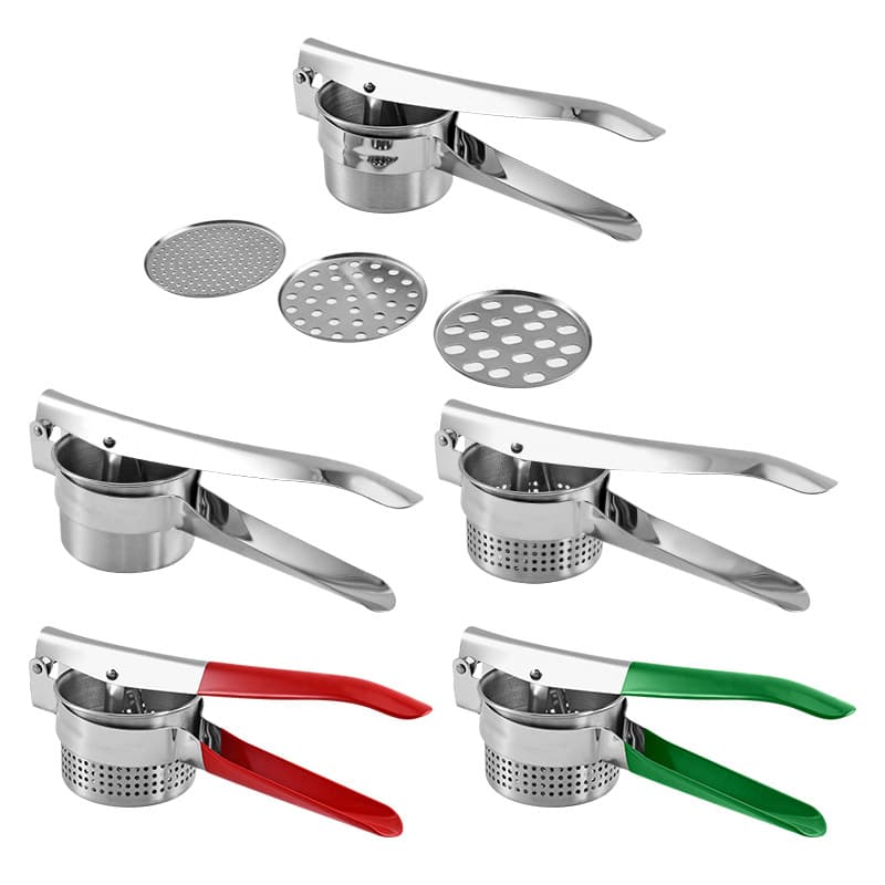 Free Shipping Stainless Steel Manual Juicer Vegetable Water Squeezer Lemon Citrus Juicer Garlic Masher Potato Ricer Press Juicer