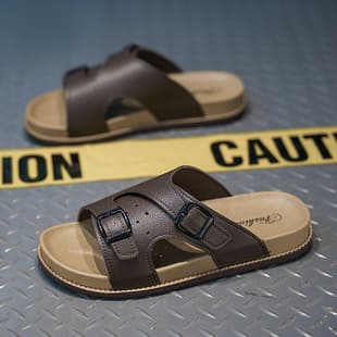 Cross-border Non-slip Slippers Men's 2024 Summer Outdoor Men's Sports Casual Beach Shoes Sandals Non-slip Wear-resistant