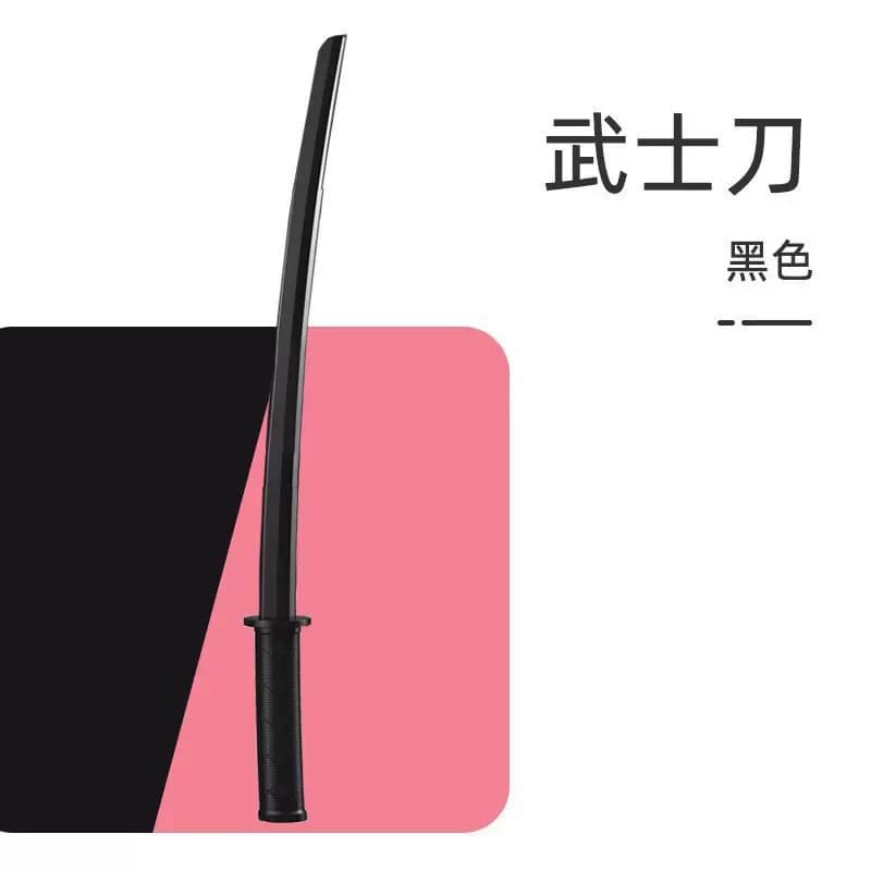 Viral 3D Gravity Retractable Samurai Sword Carrot Knife Retractable Knife Samurai Retractable Blade Cross-Border Viral Toy