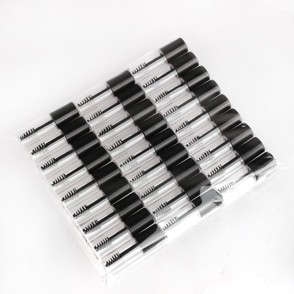 27 packs of mini 3ml mascara tubes, cosmetic eyelash raincoat sub-bottles, eyelash growth liquid containers