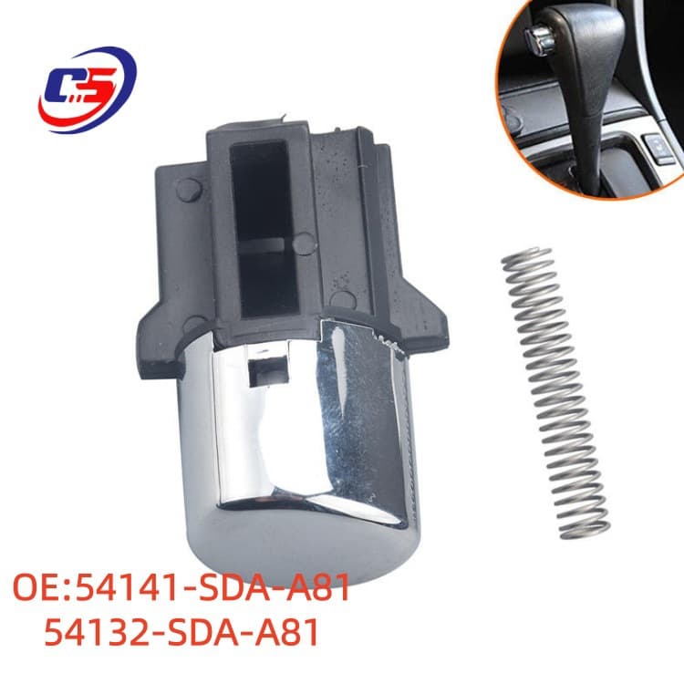 Compatible with Honda Accord Shift Knob Button Cover 54141-SDA-A81 54132-SDA-A81