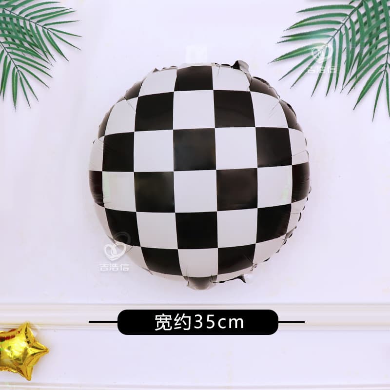 Kids Racing Theme Motorcycle Motorbike Car Balloons for Boys Birthday Party Scene Decoration Setup