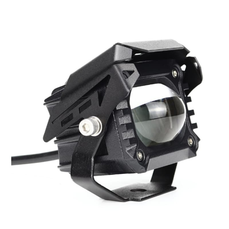 Motorcycle spotlight headlight LED two-color external spotlight far and near light off-road vehicle modified motorcycle headlight