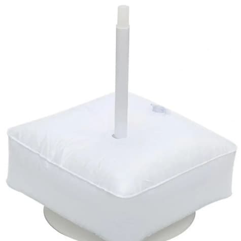Square Water Weights, Inflatable Water Bags for Arch Bases, Festival and Party Decor, Wedding Balloon Arch Setup