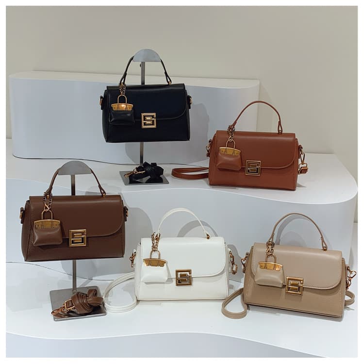 Cross-border 2026 new fashion retro one-shoulder underarm bag fashionable tofu bag commuter small square bag crossbody bag for women