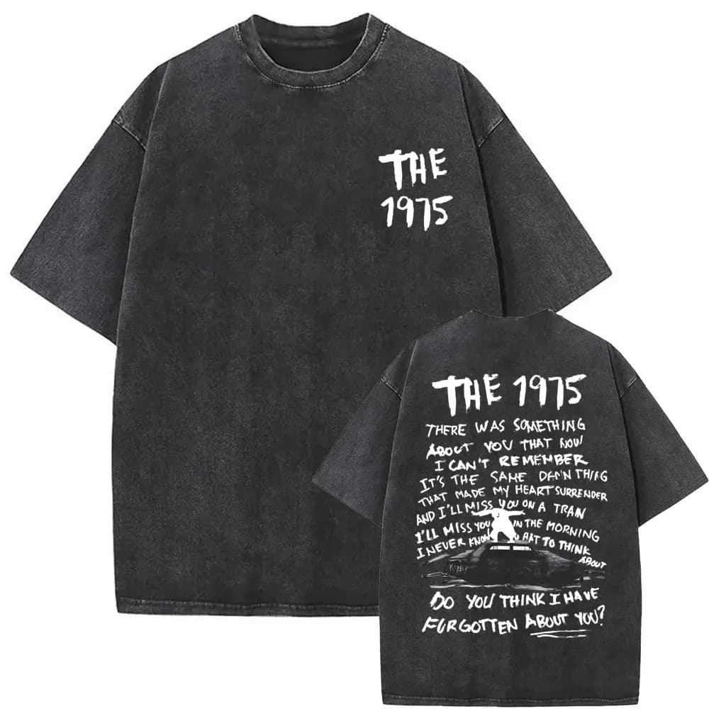 Women's and Men's Casual Cotton T-Shirt with Fun Foreign Language Print, Hip Hop Style, Size 19T75