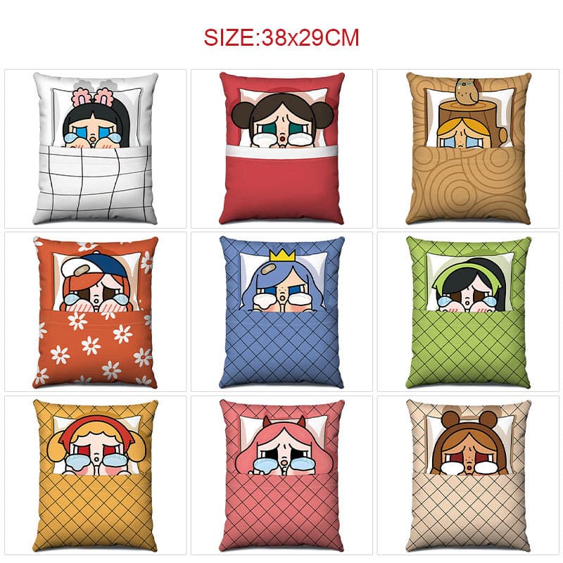 CRYBABY Plush Pillow Home Sofa Pillow Bedroom Bay Window Bedside Super Soft Cushion Decorative Pillow