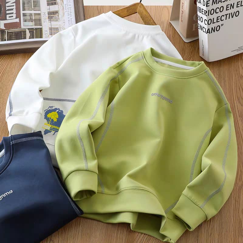 New Boy's Hoodie Spring/Autumn Top, Cool Youth Casual Sweatshirt for Boys KC
