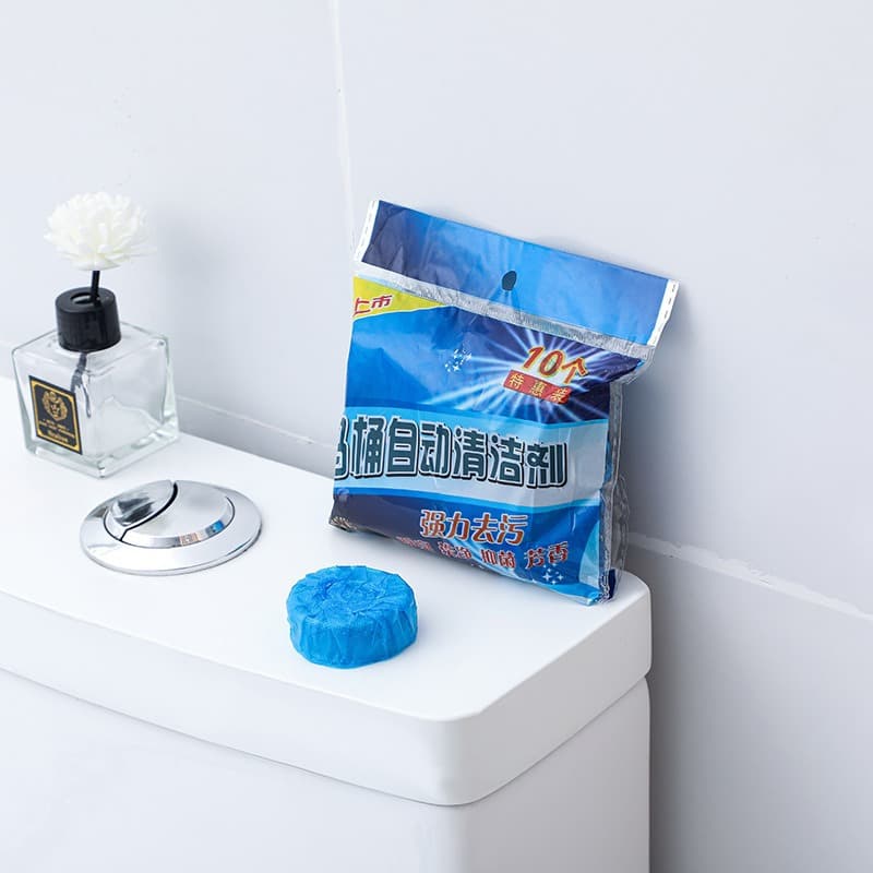 Bathroom toilet cleaner, household blue bubble toilet cleaner, toilet cleaner, scented toilet deodorant artifact wholesale