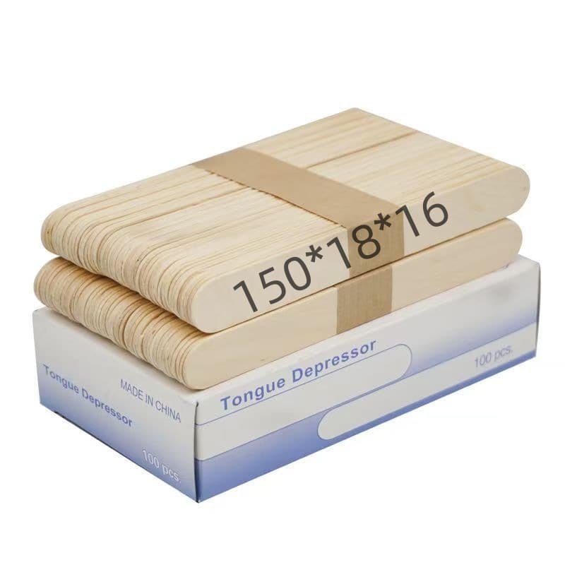Manufacturer Wholesale Disposable Wax Scraping Stick Boxed Ice Cream Stick Wooden Stick