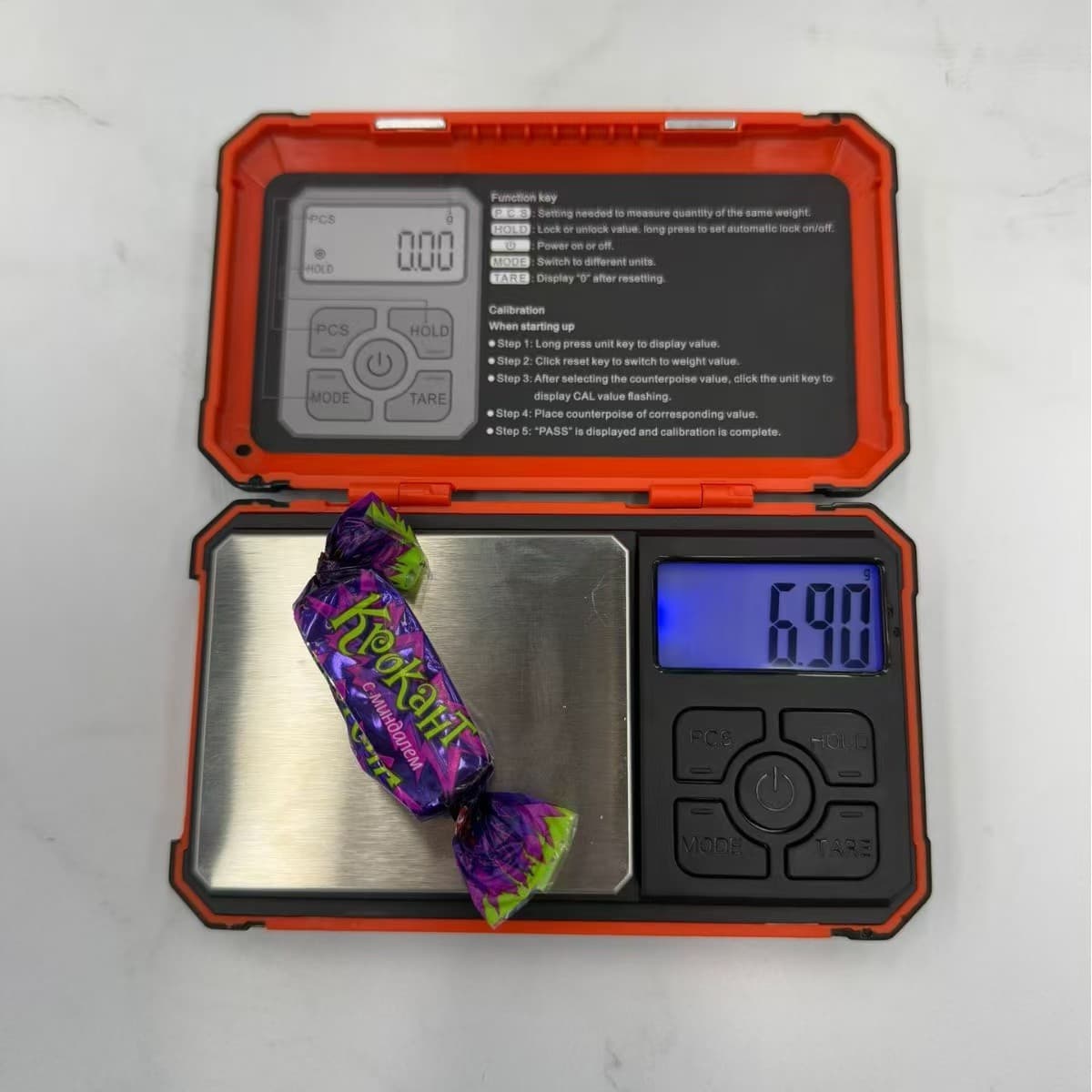 Portable Digital Mini Pocket Gold Scale Toolbox Jewelry Scale High Precision Small Electronic Gram Scale with Calibration Weight