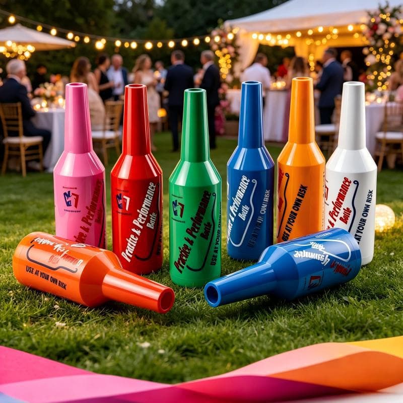 ABS Plastic Flair Bartending Practice Bottle 500ml for Bartender Performance, Wholesale Stock