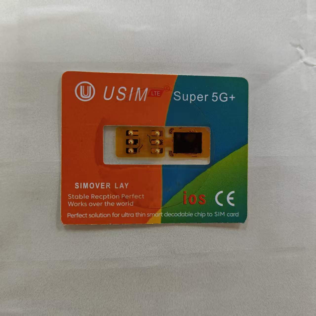 Usim Super5G+ MEP V3.0 Compatible with iPhone 13 to 16 Pro Max, for Dual SIM Slot Phones Only