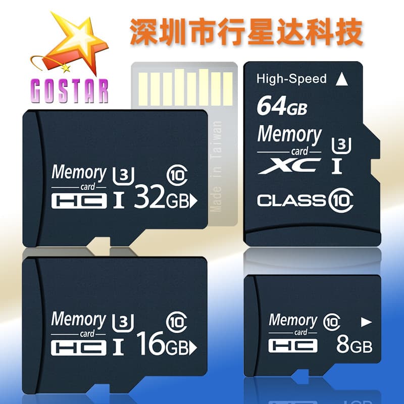 8G 16G 32G 64G 128G TF Memory Card for Mobile Phone and Camera High Speed Class10 SD Card Compatible with Various Devices