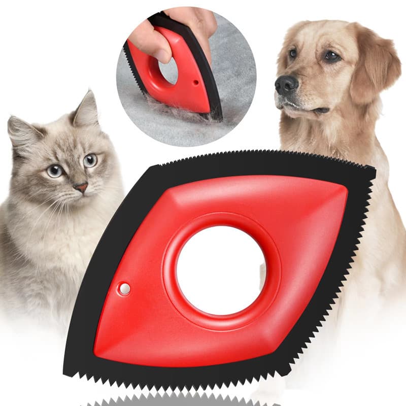 Pet Hair Remover - Carpet and Bed Lint Brush for Cat and Dog Hair Removal