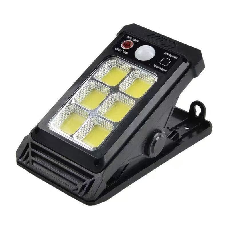 Outdoor Solar Clip Light, Super Bright Smart Sensor Garden Courtyard Light, Solar Street Wall Light, High Brightness