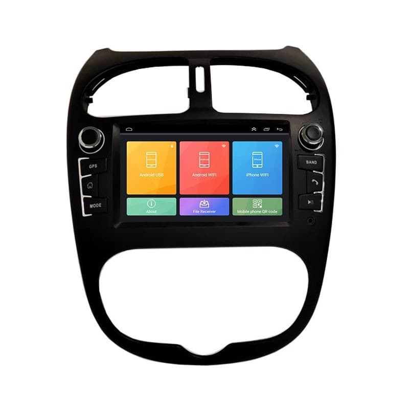 Cross-border compatible car navigation for Peugeot 206 original style 7-inch Android GPS smart all-in-one unit
