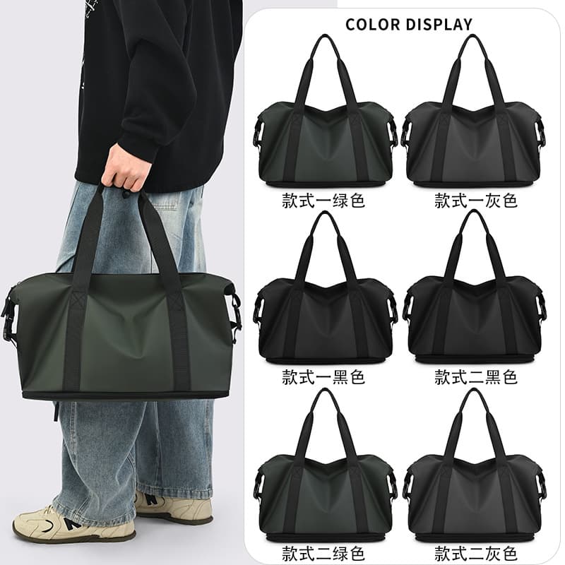 Travel bag women's short-distance portable extra large capacity fitness bag lightweight ready-to-go business luggage bag travel waterproof bag
